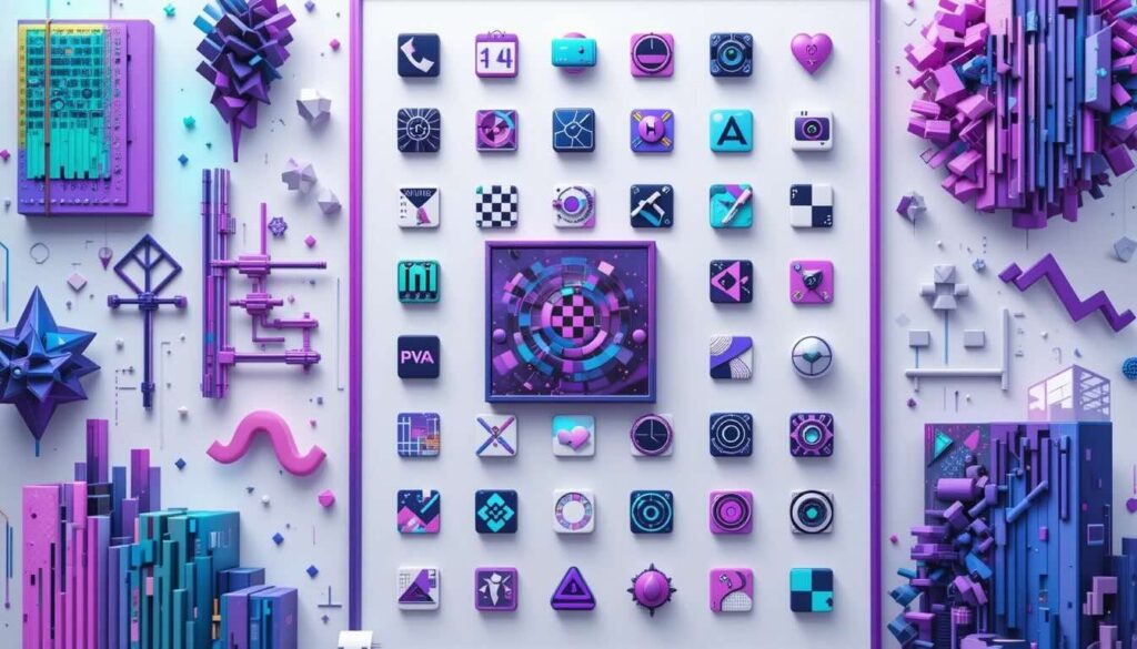 Graphical User Interface Aesthetic Wallpaper