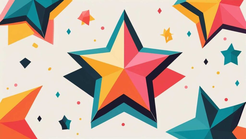 Star Clip Art Made in Canva