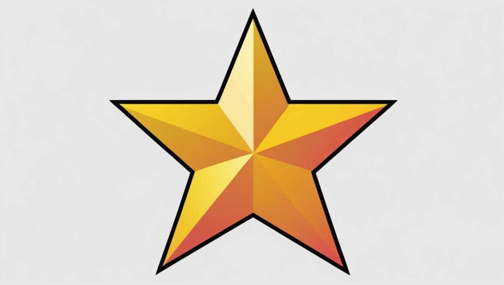 Star Clip Art Made in Inkscape